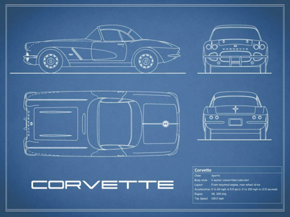 Picture of CORVETTE 33BHP-BLUE