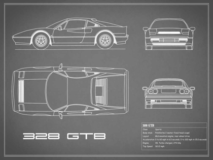 Picture of FERRARI 328-GTB-GREY