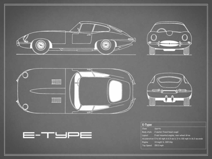 Picture of JAGUAR E-TYPE-GREY