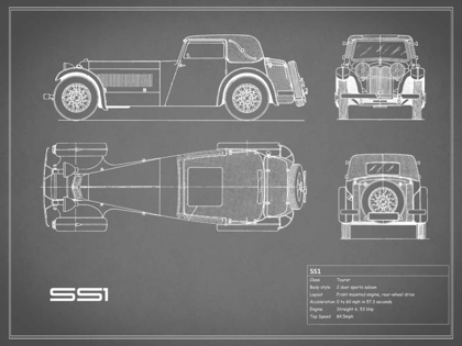 Picture of JAGUAR SS1-GREY