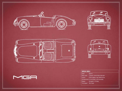 Picture of MGB-MAROON