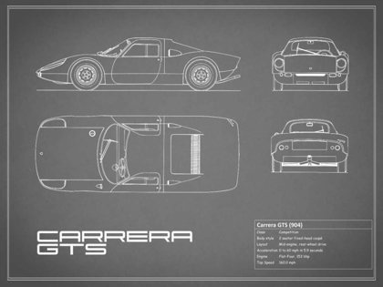 Picture of PORSCHE CARRERA GTS-GREY