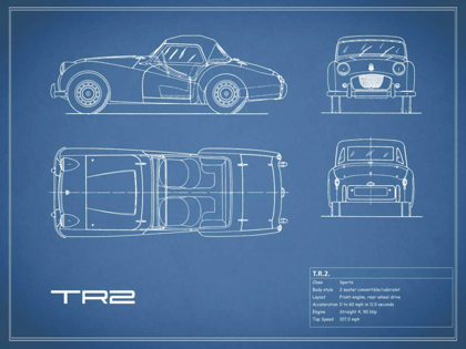 Picture of TRIUMPH TR2-BLUE