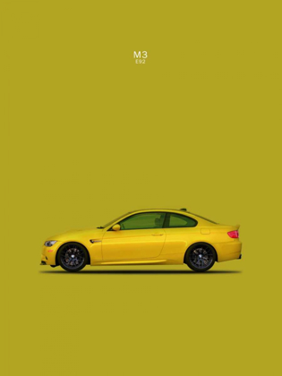 Picture of BMW M3 E92 YELLOW