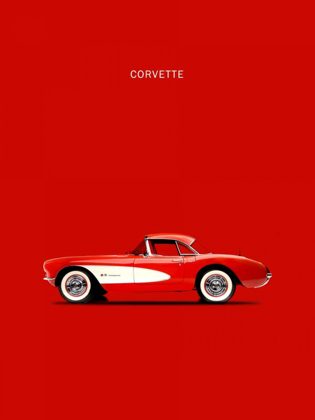 Picture of CORVETTE 1957 RED