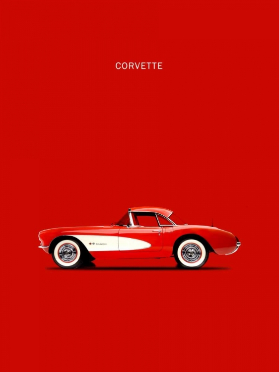 Picture of CORVETTE 1957 RED