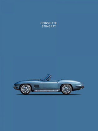 Picture of CORVETTE STINGRAY 1967 BLUE