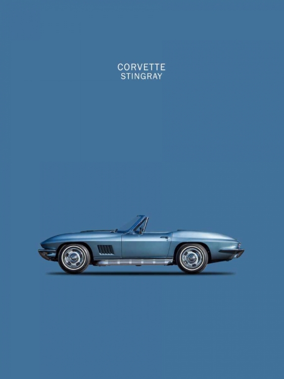 Picture of CORVETTE STINGRAY 1967 BLUE