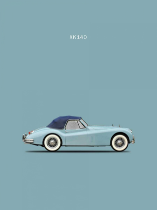 Picture of JAGUAR XK140 BLUE