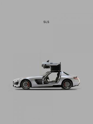 Picture of MERCEDES SLS GREY