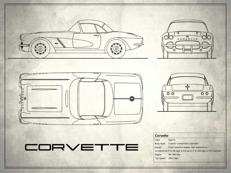 Picture of CORVETTE 33BHP WHITE