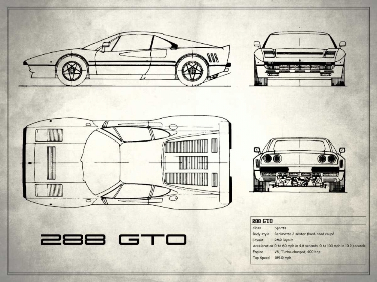 Picture of FERRARI 288-GTO WHITE