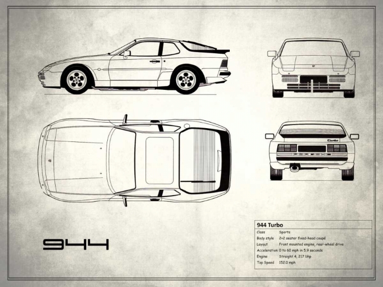 Picture of PORSCHE 944 TURBO WHITE