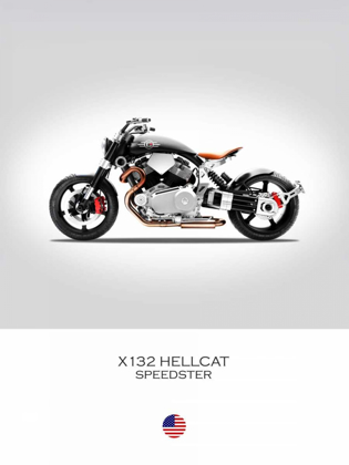 Picture of CONFEDERATE X132 HELLCAT SPEED