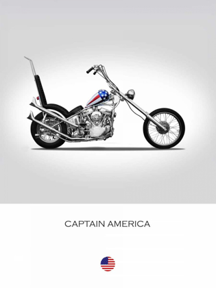 Picture of HARLEY DAVIDSON CAPTAIN AMERIC