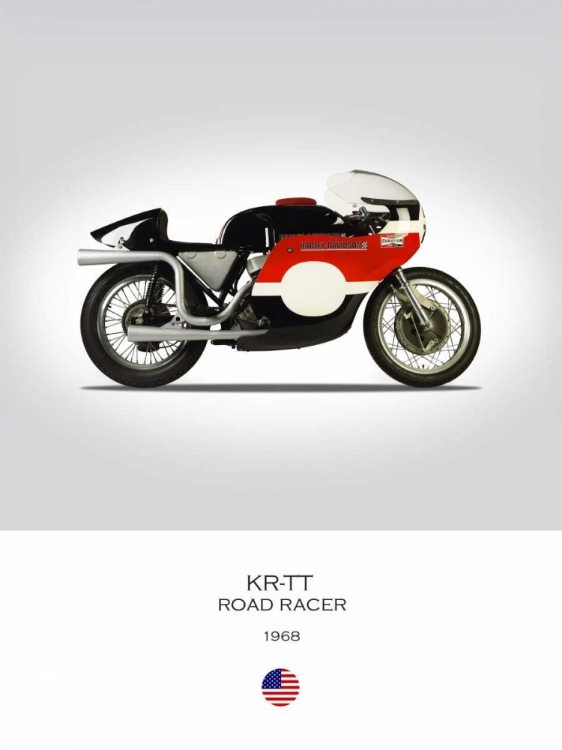 Picture of HD KR TT ROAD RACER 1968