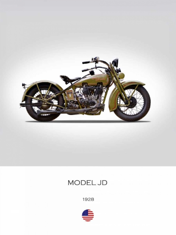 Picture of HARLEY DAVIDSON MODEL JD 1928