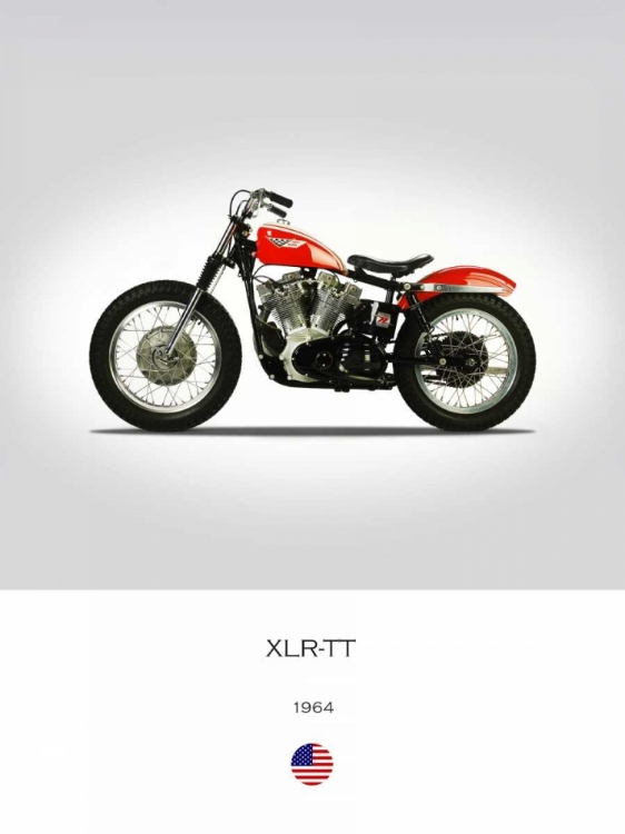 Picture of HARLEY DAVIDSON XLR TT 1964