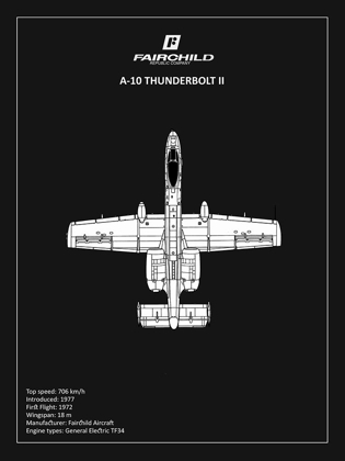 Picture of BP A-10 THUNDERBOLT 2 BLACK 