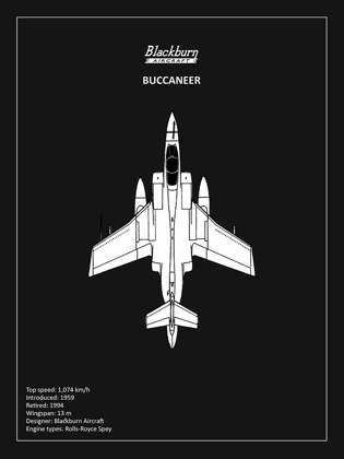 Picture of BP BLACKBURN BUCCANEER BLACK 