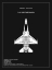 Picture of BP F-16 FIGHTING FALCON BLACK 