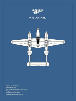 Picture of BP LOCKHEED P38 LIGHTNING 