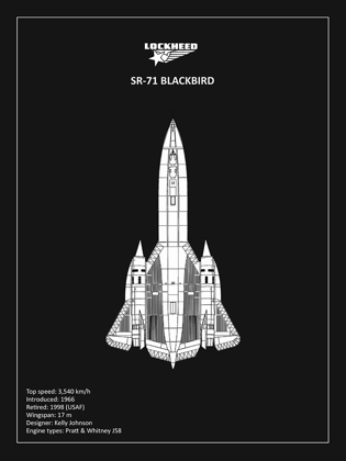 Picture of BP LOCKHEED SR-71 BLACK 