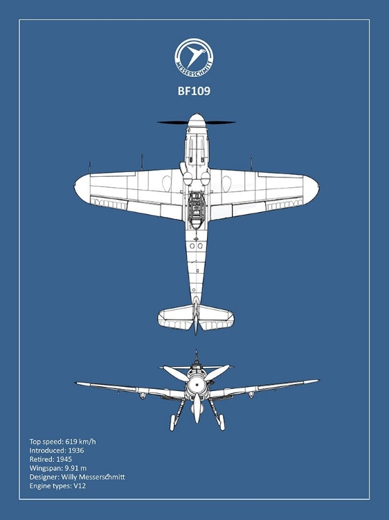 Picture of BP MESSERSCHMITT ME 109 