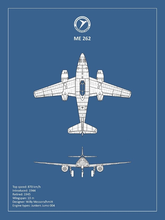 Picture of BP MESSERSCHMITT ME262 