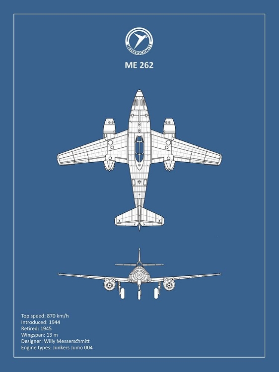 Picture of BP MESSERSCHMITT ME262 