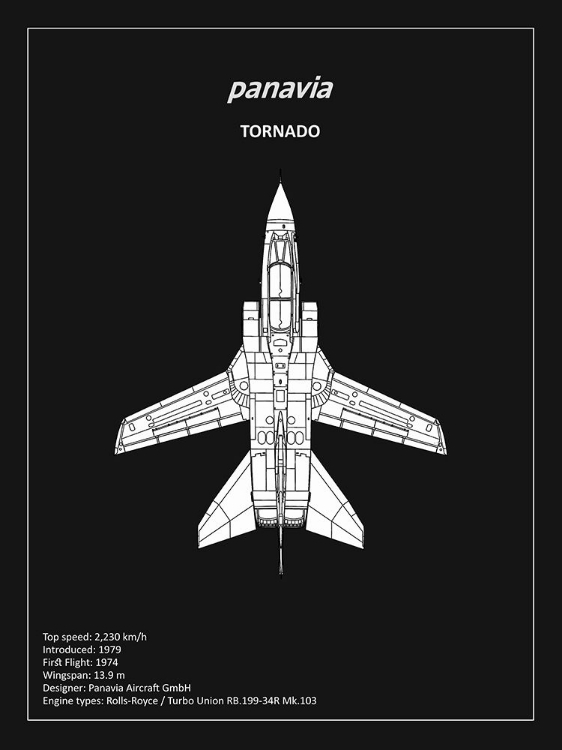 Picture of BP PANAVIA TORNADO BLACK 