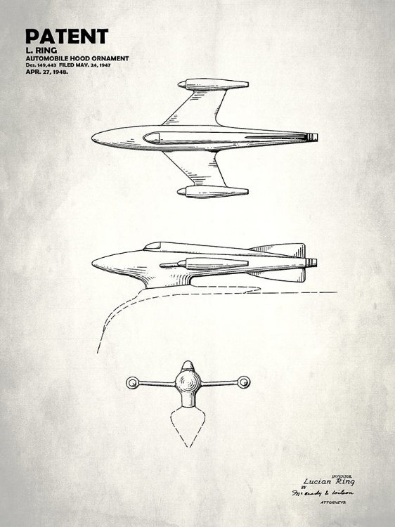 Picture of HOOD ORNAMENT 1948