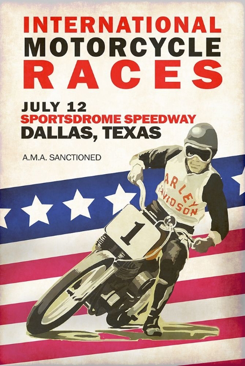 Picture of INTL. MOTORCYCLE RACES DALLAS