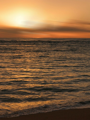 Picture of USA, HAWAII, KAUAI, SUNSET