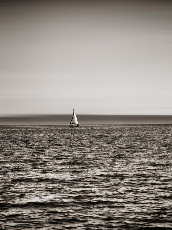 Picture of USA, SEATTLE, SAILBOAT IN ELLI