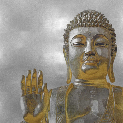 Picture of SILVER AND GOLD BUDDHA