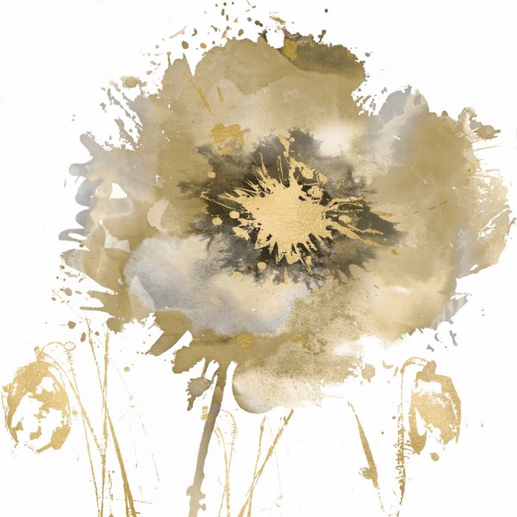 Picture of FOWER BURST IN GOLD II