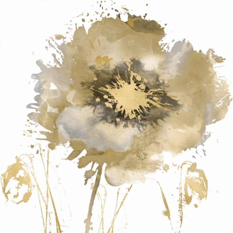 Picture of FOWER BURST IN GOLD II