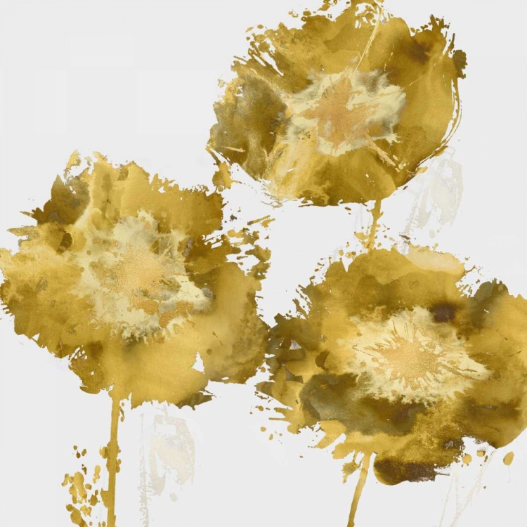 Picture of GOLDEN FLOWER BURST II