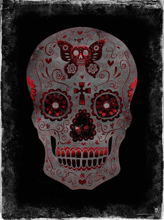 Picture of DAY OF THE DEAD IN RED