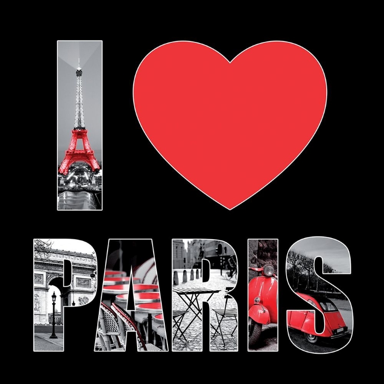 Picture of I LOVE PARIS