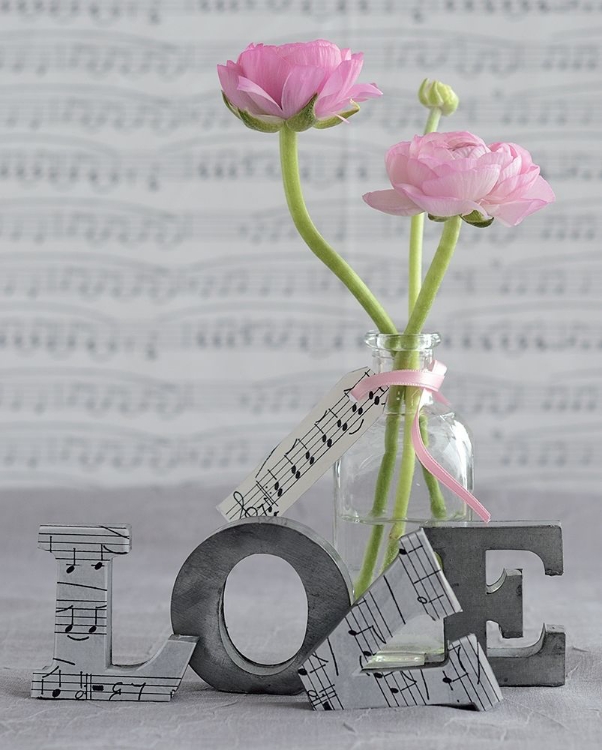 Picture of COMPOSITION FLORALE - LOVE