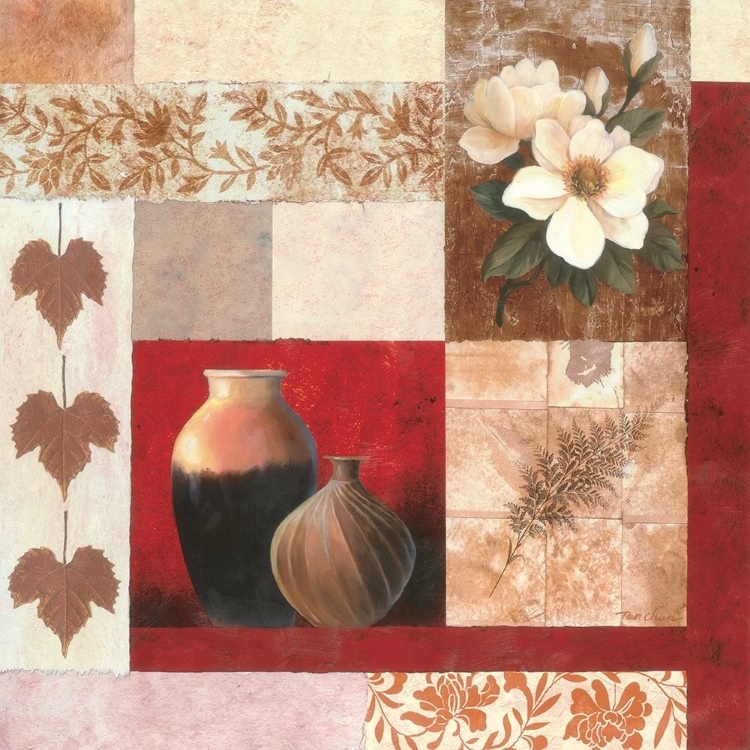 Picture of VASE COLLAGE II