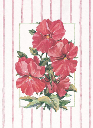 Picture of RED FLOWERS SUR PAPIER