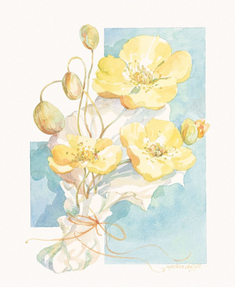 Picture of POPPIES YELLOW PASTEL I