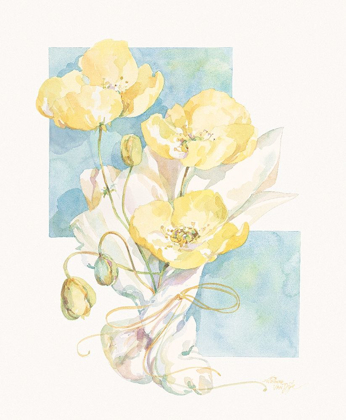 Picture of POPPIES YELLOW PASTEL II