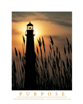 Picture of PURPOSE - LIGHTHOUSE IN REEDS