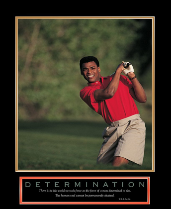 Picture of DETERMINATION - GOLFER