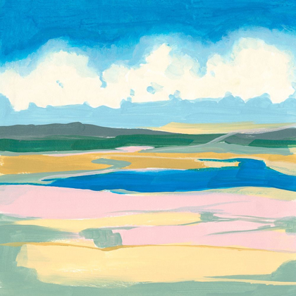 Picture of PASTEL ROLLING FIELDS I