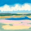 Picture of PASTEL ROLLING FIELDS I